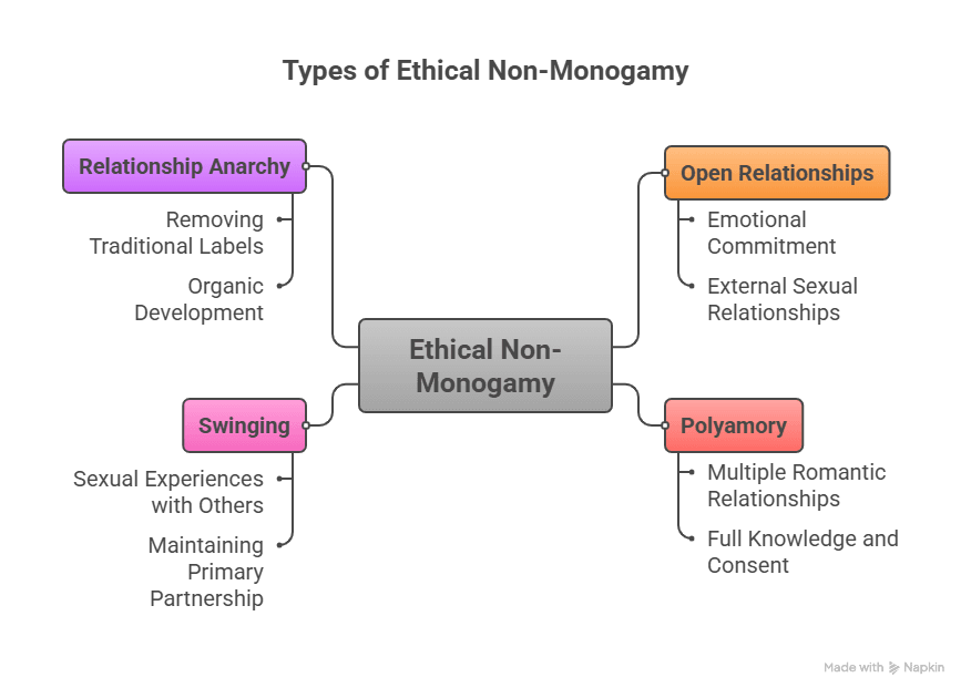 Types of Ethical Non-Monogamy